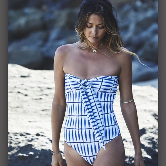 Salt Swimwear Other - Salt Swimwear Tamara One Piece in Shibori